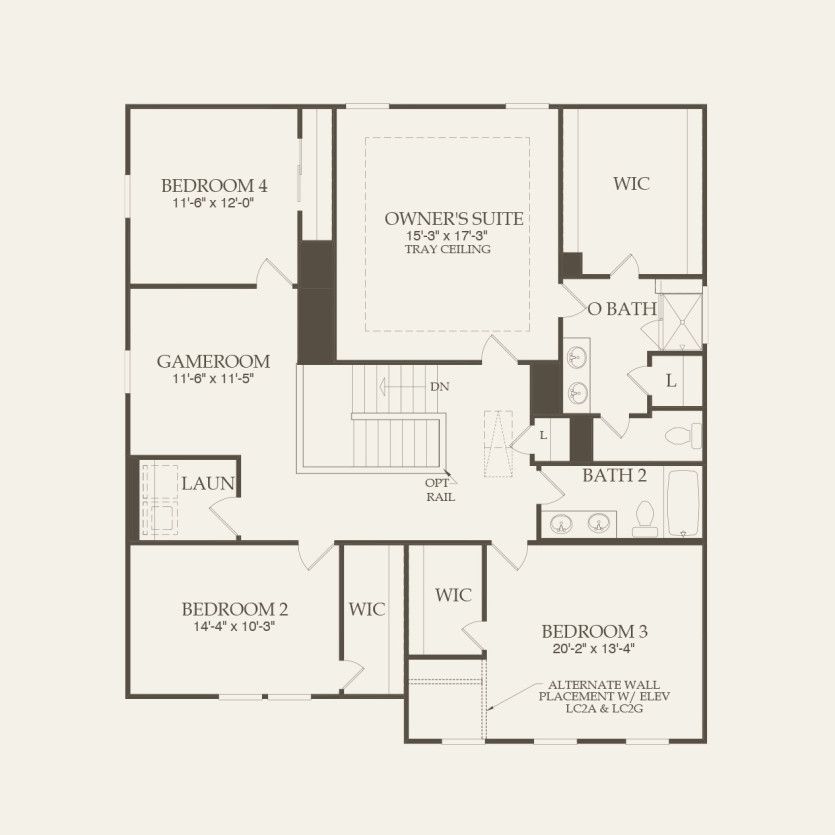 Second Floor 5 br / 3 ba