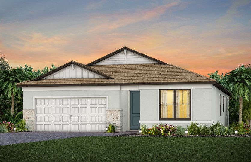Exterior CO1 with optional stone