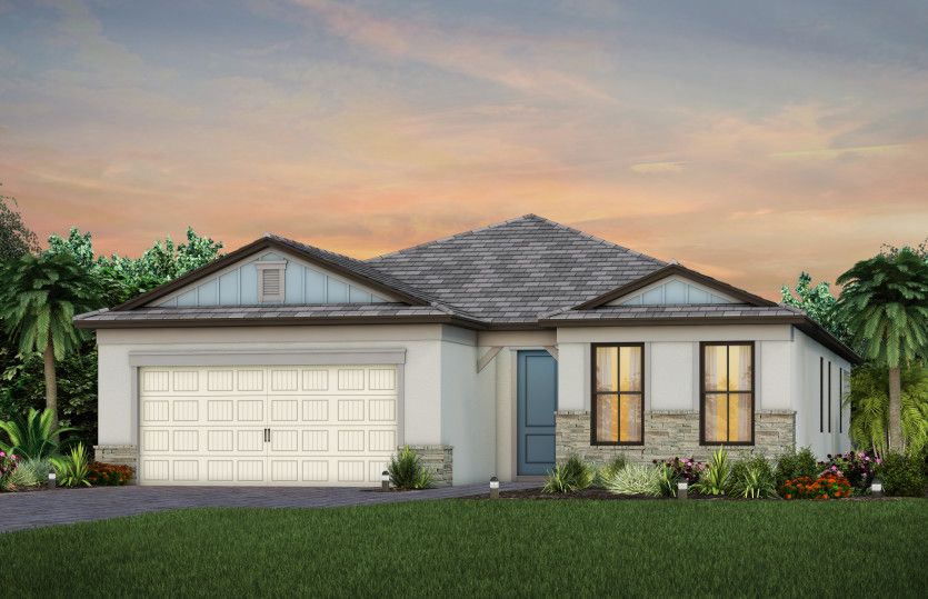 Exterior CO2B with optional stone