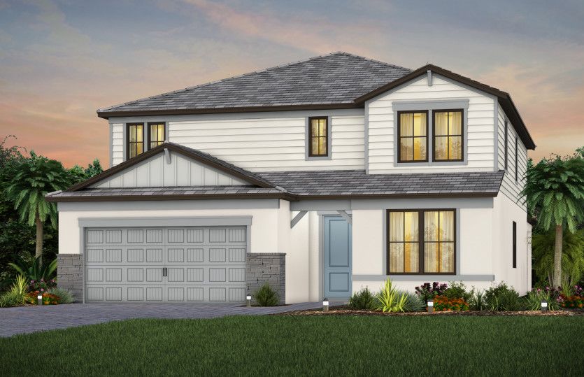 Exterior CO1 with optional stone