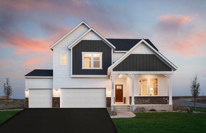 Ivy Model | Exterior at Twilight