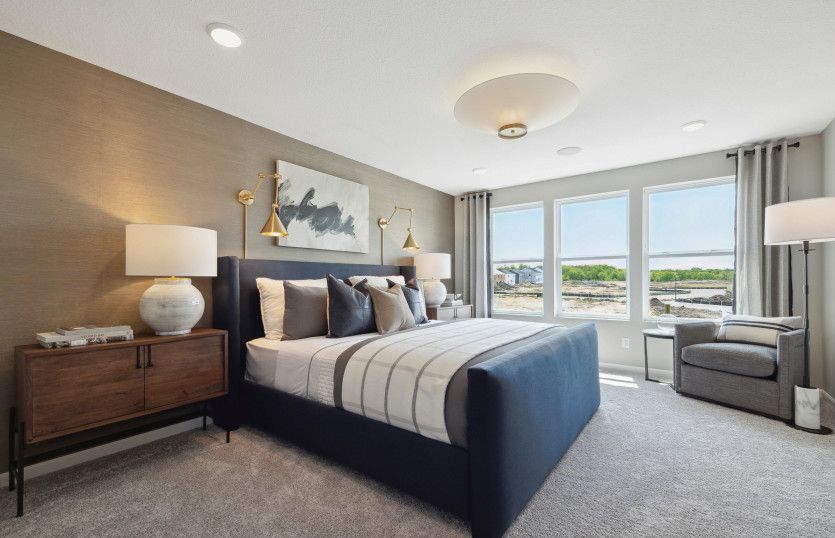 The expansive owner's suite