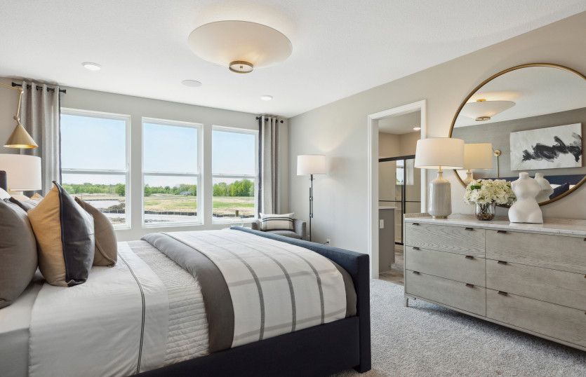 The expansive owner's suite