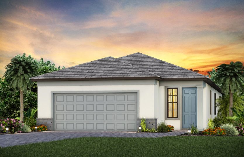 Exterior FM1 with optional stone