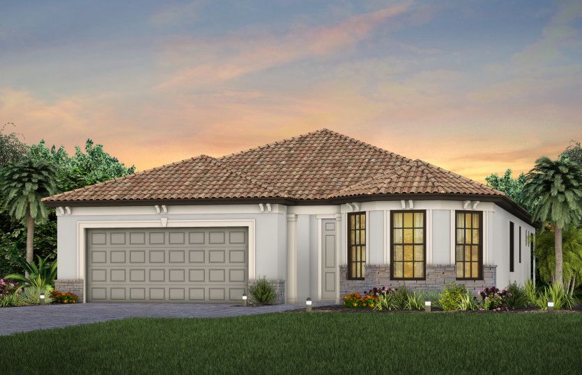 Exterior FM2 with optional stone