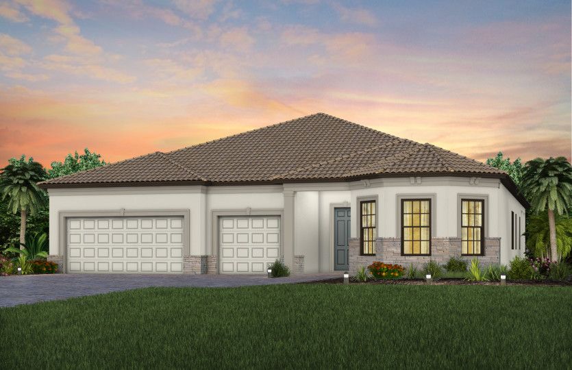 Exterior FM2 with optional stone
