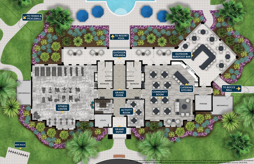 Clubhouse Floor Plan