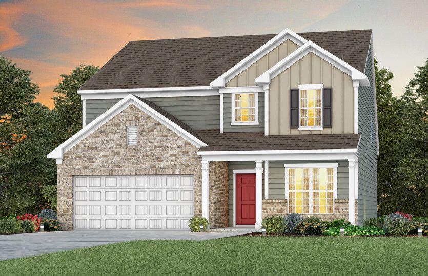 Continental floor plan