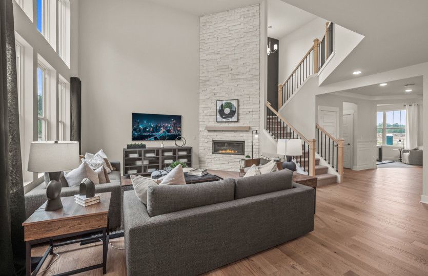 Open Floor Plan and Gathering Room