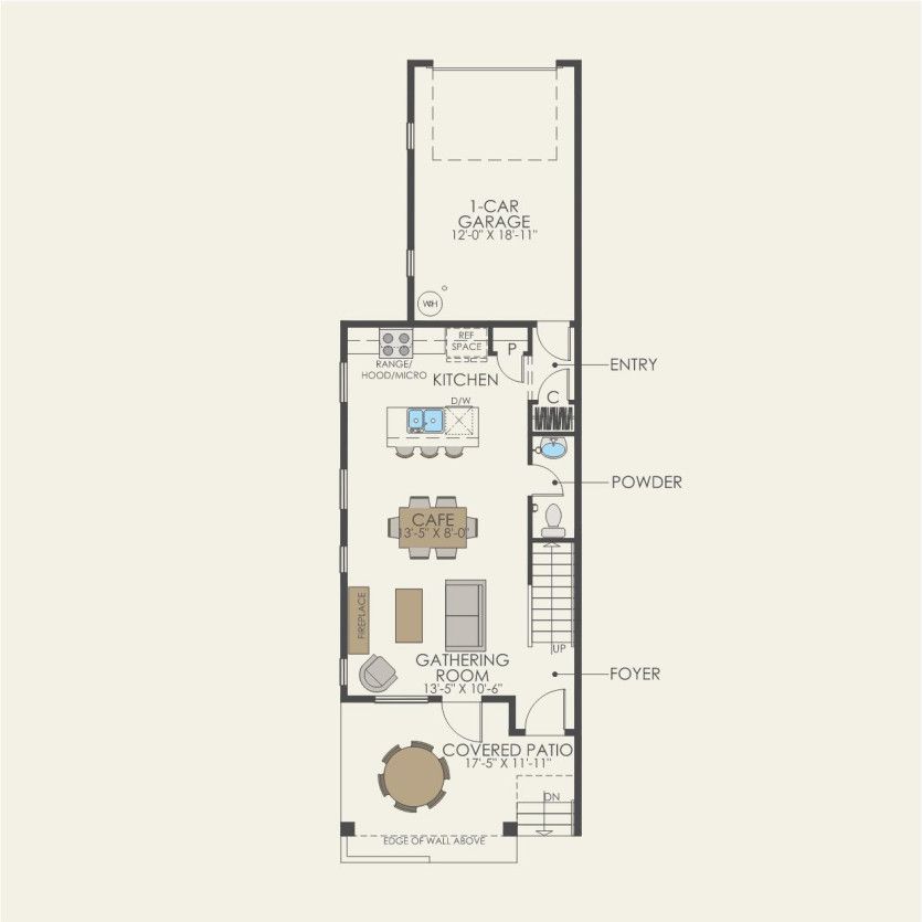 First Floor 3 br / 2.5 ba