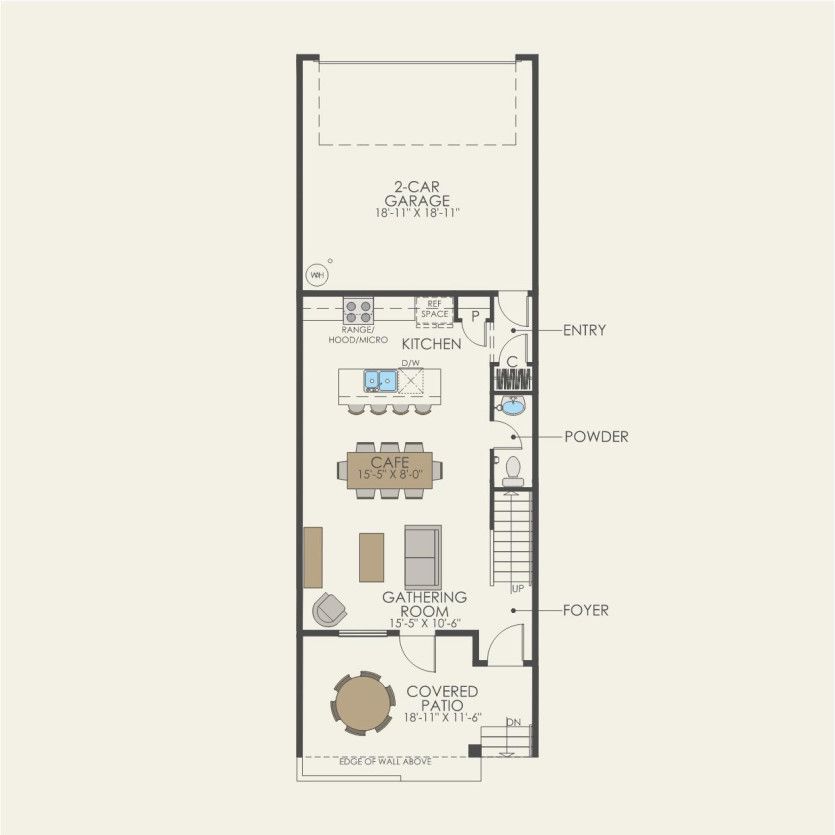 First Floor 3 br / 2.5 ba