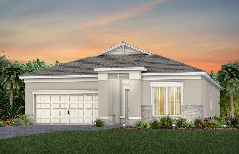 Palmary Exterior CO2A with stone