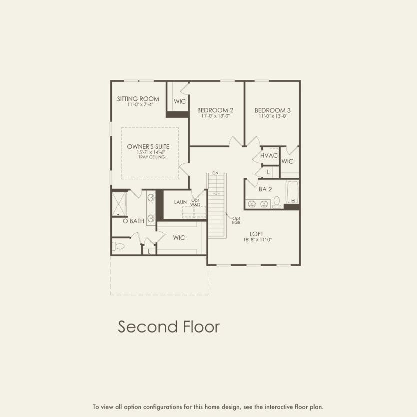 Second Floor 3 br / 2.5 ba