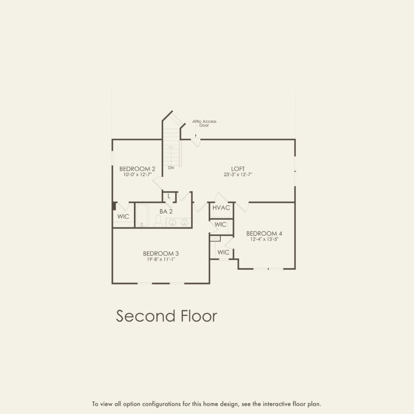 Second Floor 4 br / 2.5 ba