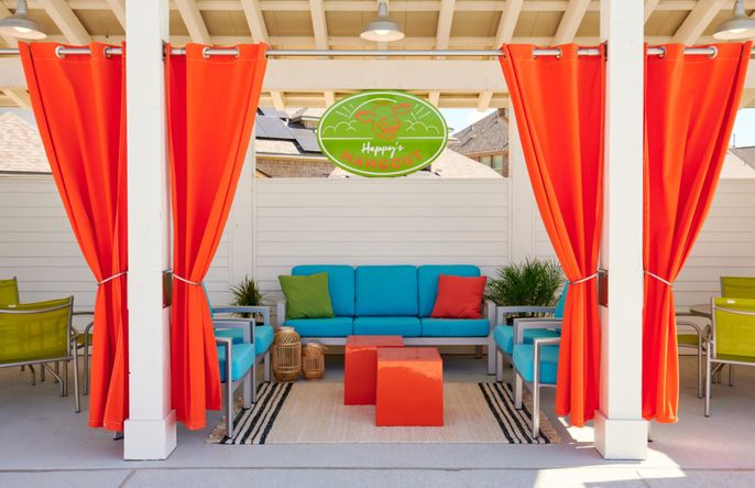Poolside Cabanas