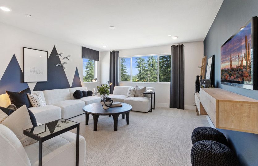 Loft for Family Movie Night