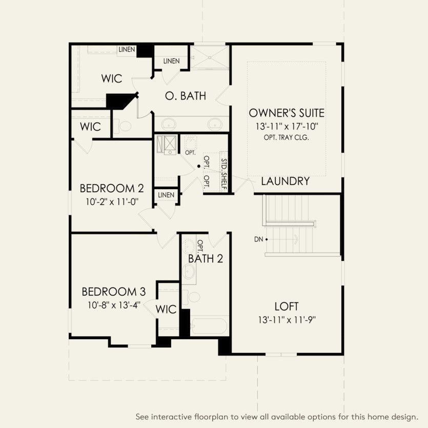 Second Floor 3 br / 2.5 ba