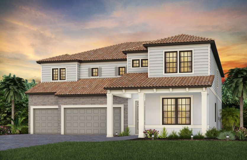 Exterior FM2 with optional stone