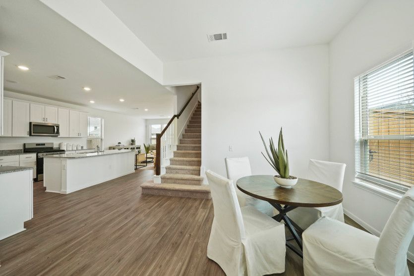 Dining Area Overlooking the Kitchen