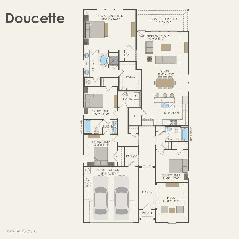 First Floor 4 br / 3 ba