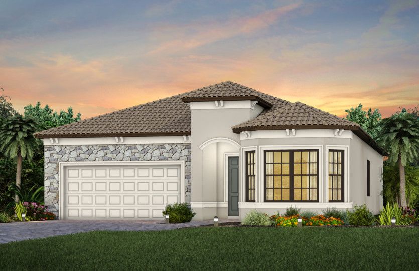Exterior FM3 with optional stone
