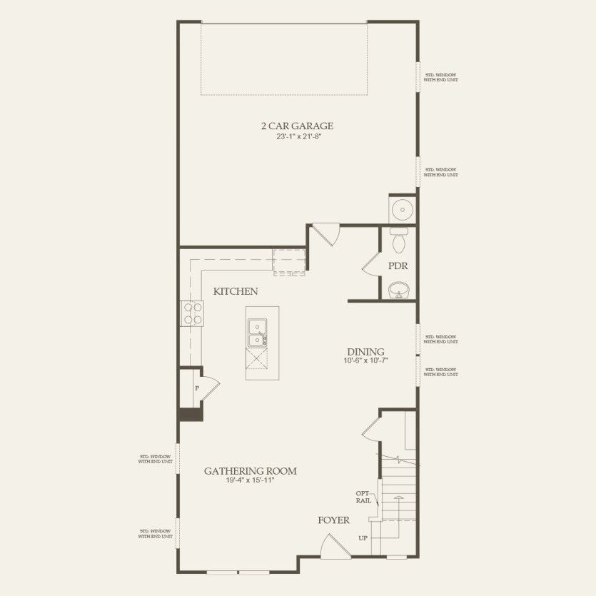 First Floor 3 br / 2.5 ba