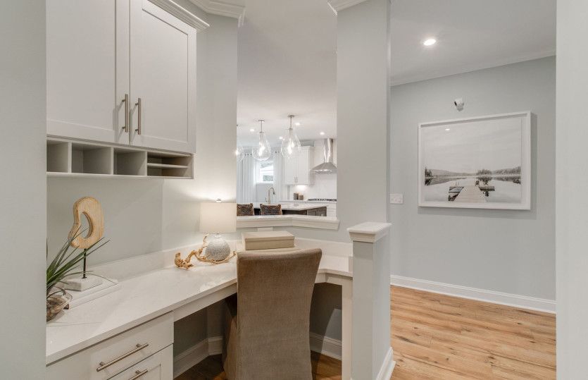 The Pulte Planning Center is the perfect spot for homework or business calls.