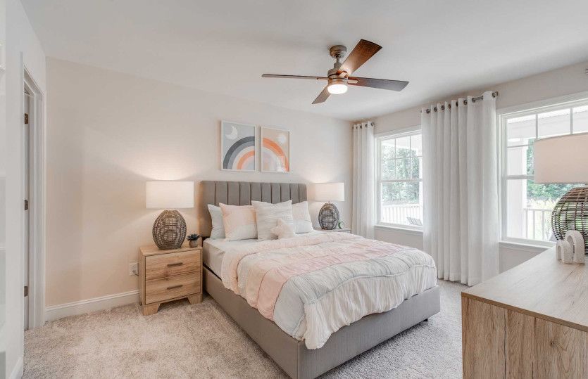 Secondary bedrooms ideal for guests and growing households.
