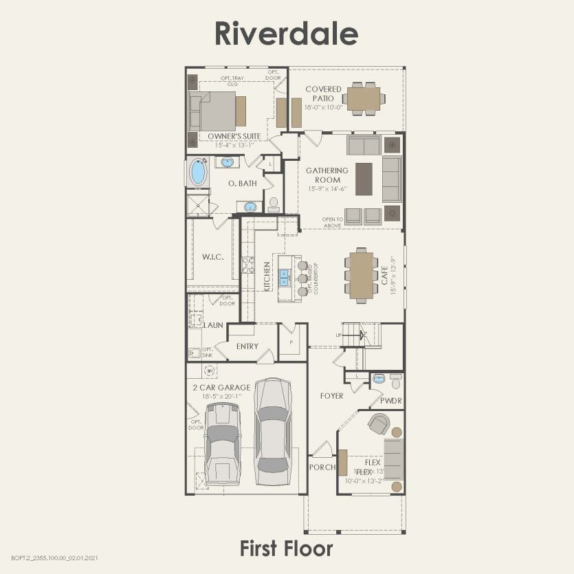 First Floor 4 br / 2.5 ba