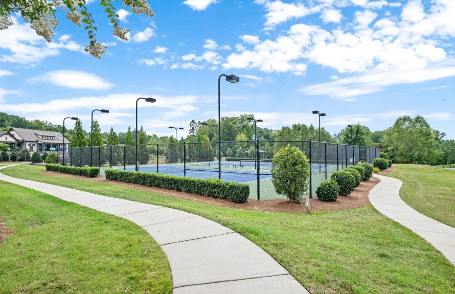 Lighted Tennis Courts