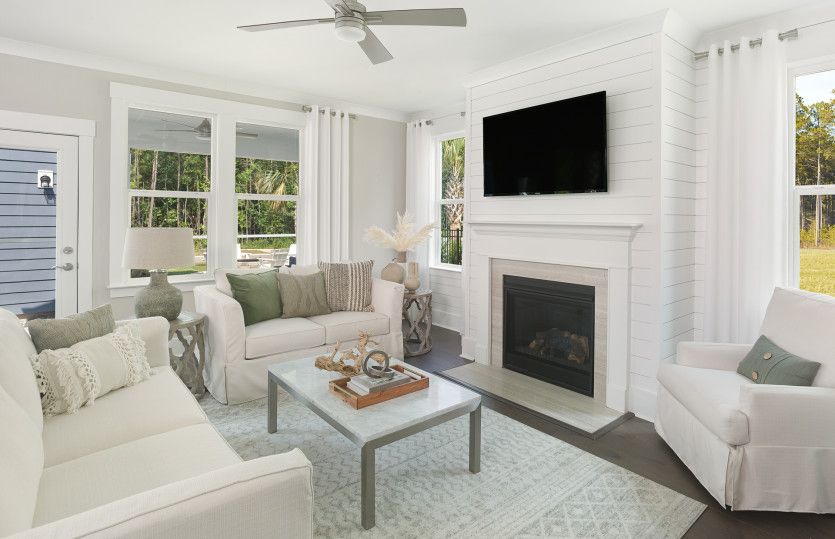 Gathering room fit for entertaining