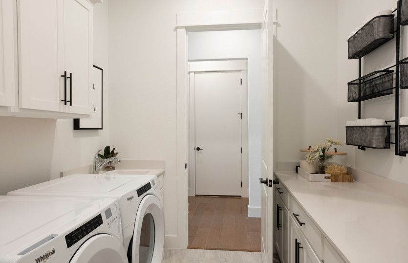 Laundry Room Entrance from Owner's Walk-In Closet