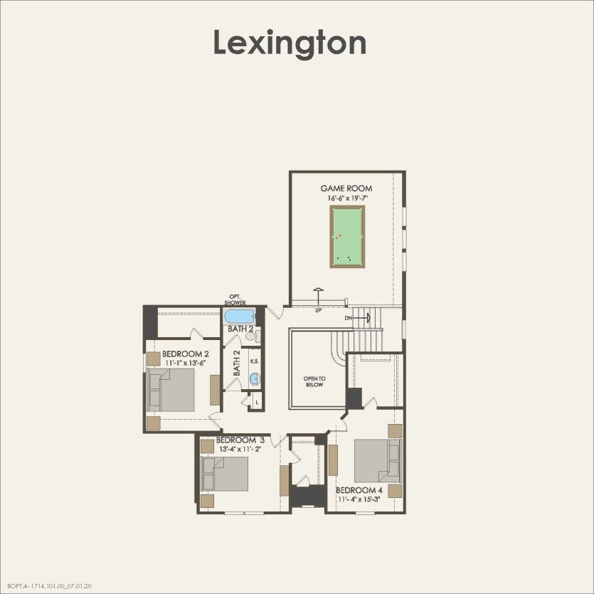 Second Floor 4 br / 2.5 ba