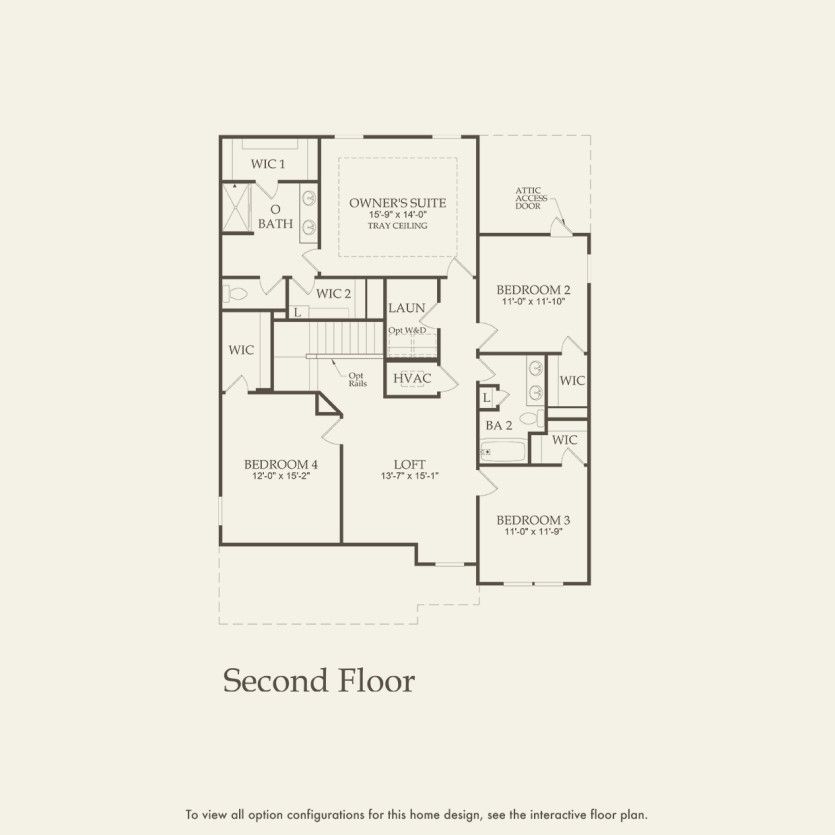 Second Floor 4 br / 2.5 ba
