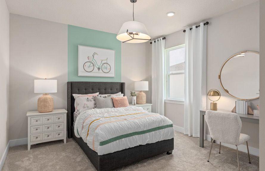 Spacious Secondary Bedrooms