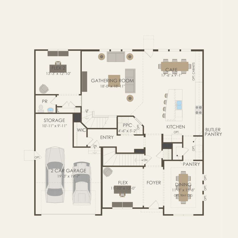 First Floor 4 br / 3.5 ba