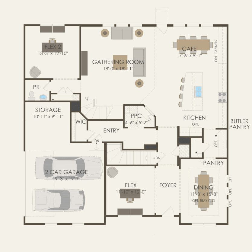 First Floor 4 br / 3.5 ba