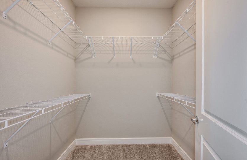 Spacious Owner's Suite Closet
