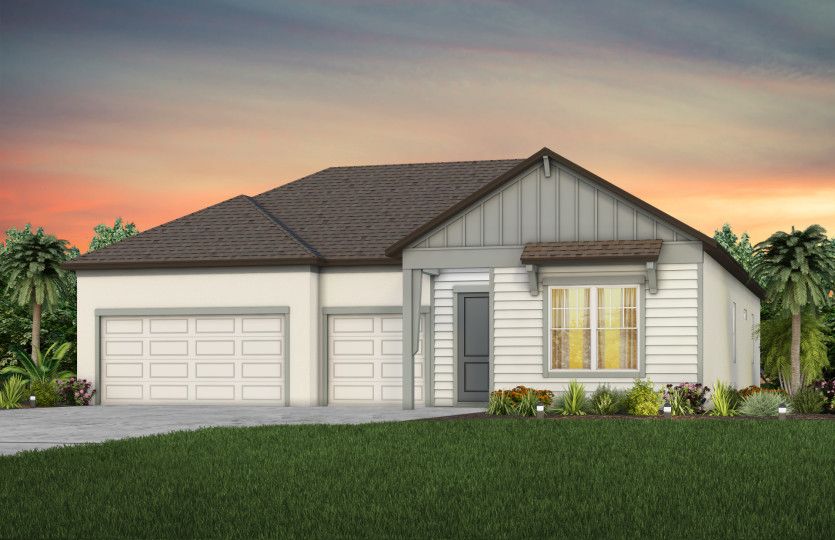 Exterior Rendering, Elevation FH2