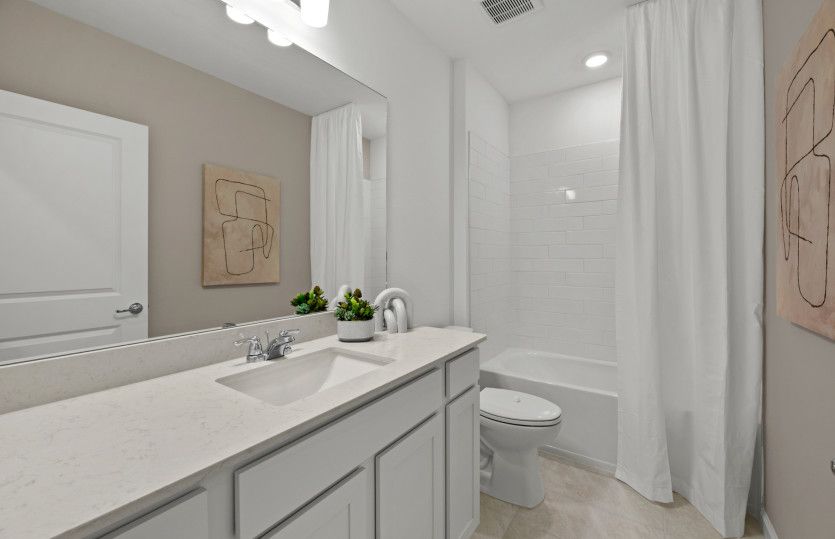 Secondary bathroom