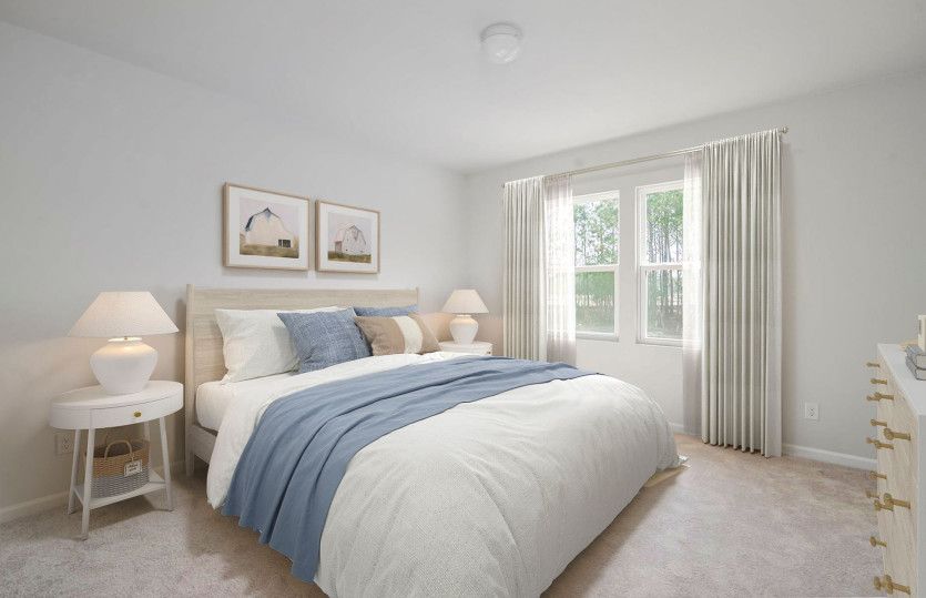 Unwind in the Owner's Suite with plush carpet and  plenty of space to relax.