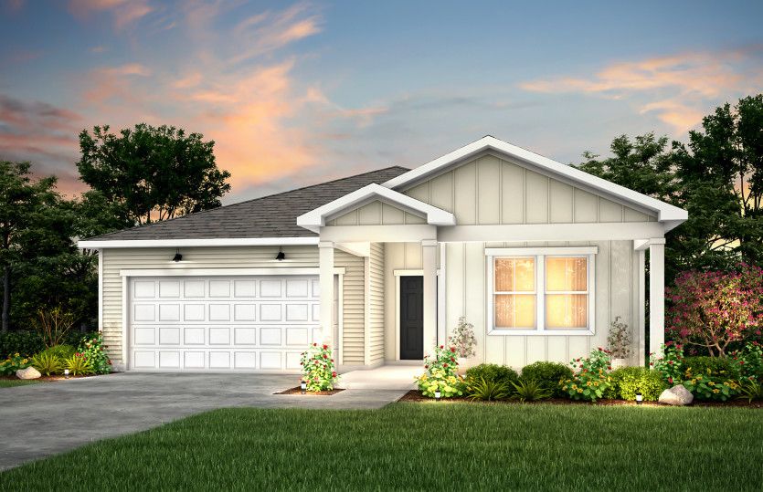 Dunlin Exterior TD105 new construction home.