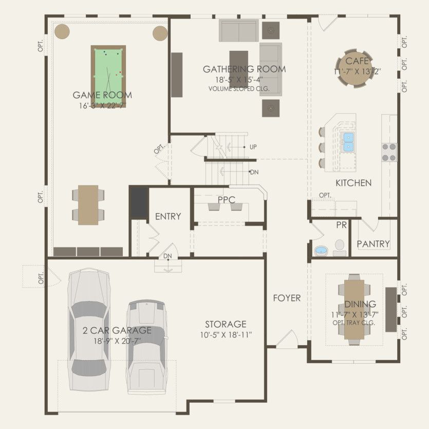 First Floor 4 br / 2.5 ba