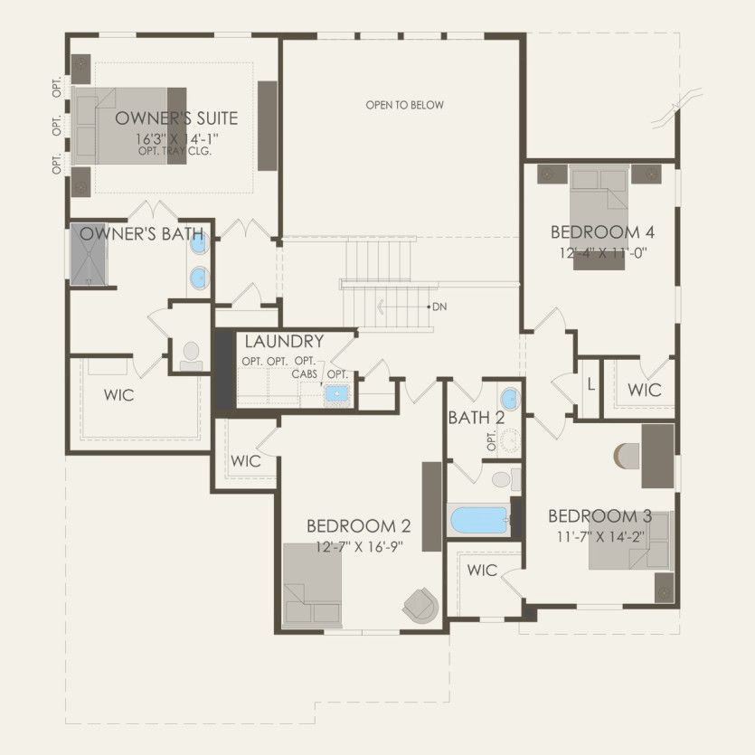 Second Floor 4 br / 2.5 ba