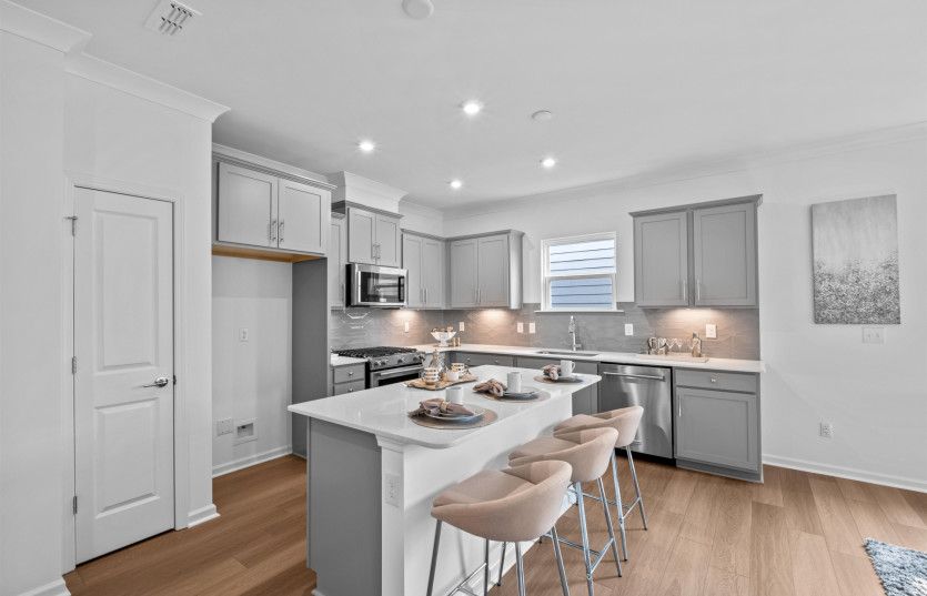 Open Kitchen with Island