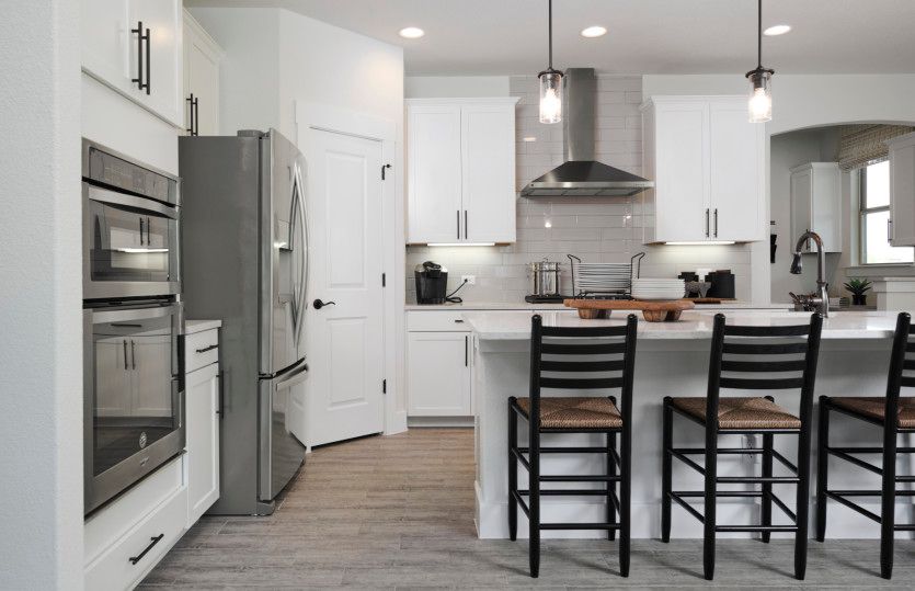 Spacious Kitchen Overlooking the Gathering Room