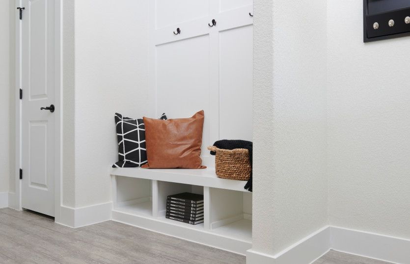 Everyday Entry with a Mud Bench