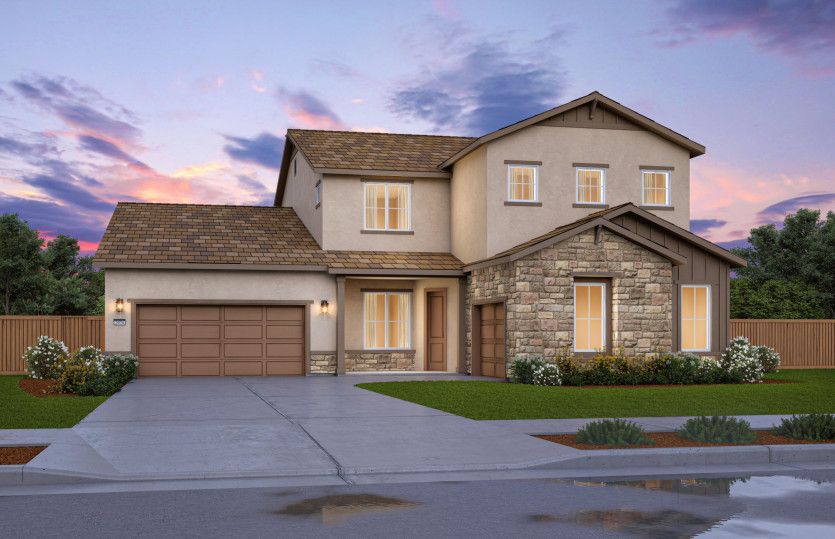 Plan 1 - Elevation B