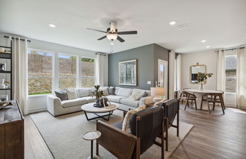 Gathering room and dining nook