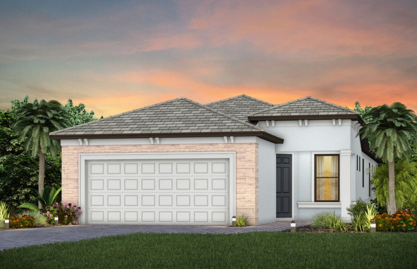Exterior FM3 with optional stone